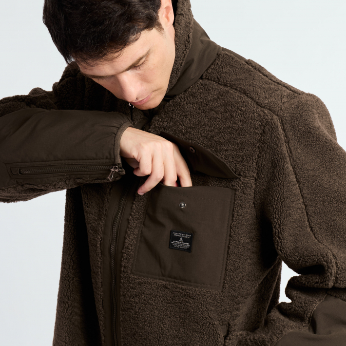 CAMPERA SHERPA ANGUS