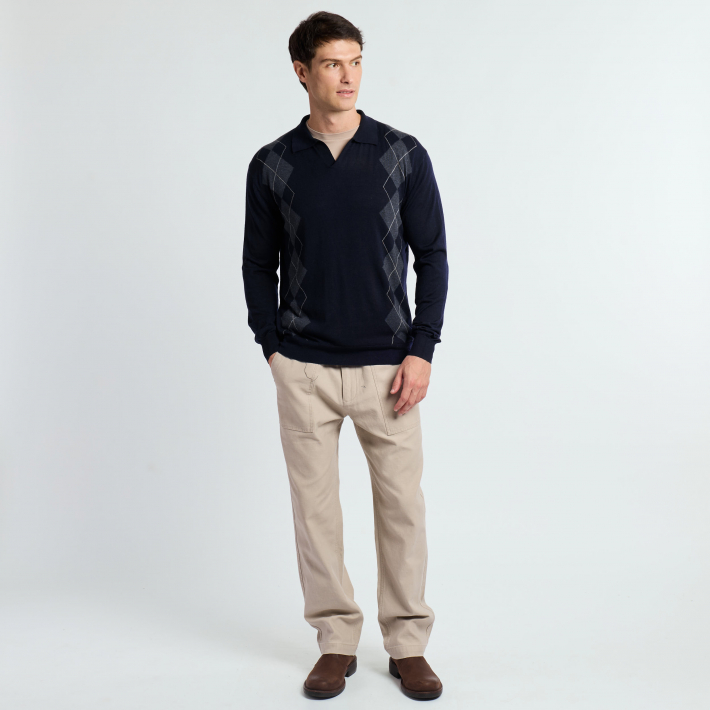 SWEATER DIAMOND POLO