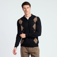 SWEATER DIAMOND POLO