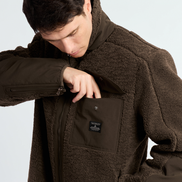 CAMPERA SHERPA ANGUS T