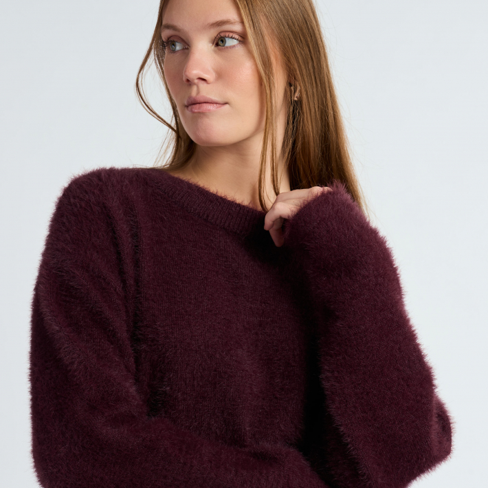SWEATER PLUM