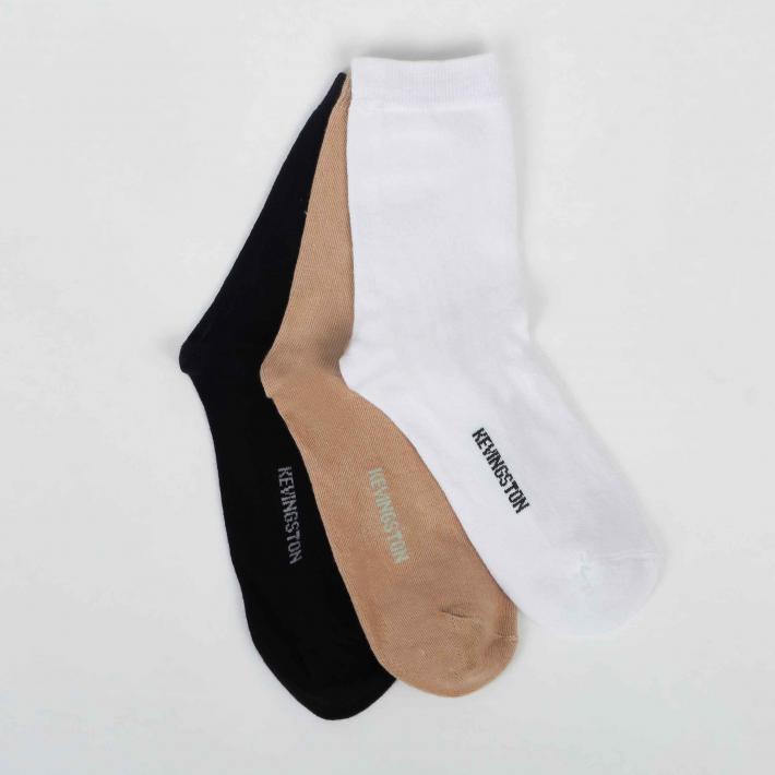 MEDIAS TRIPACK LISO 
