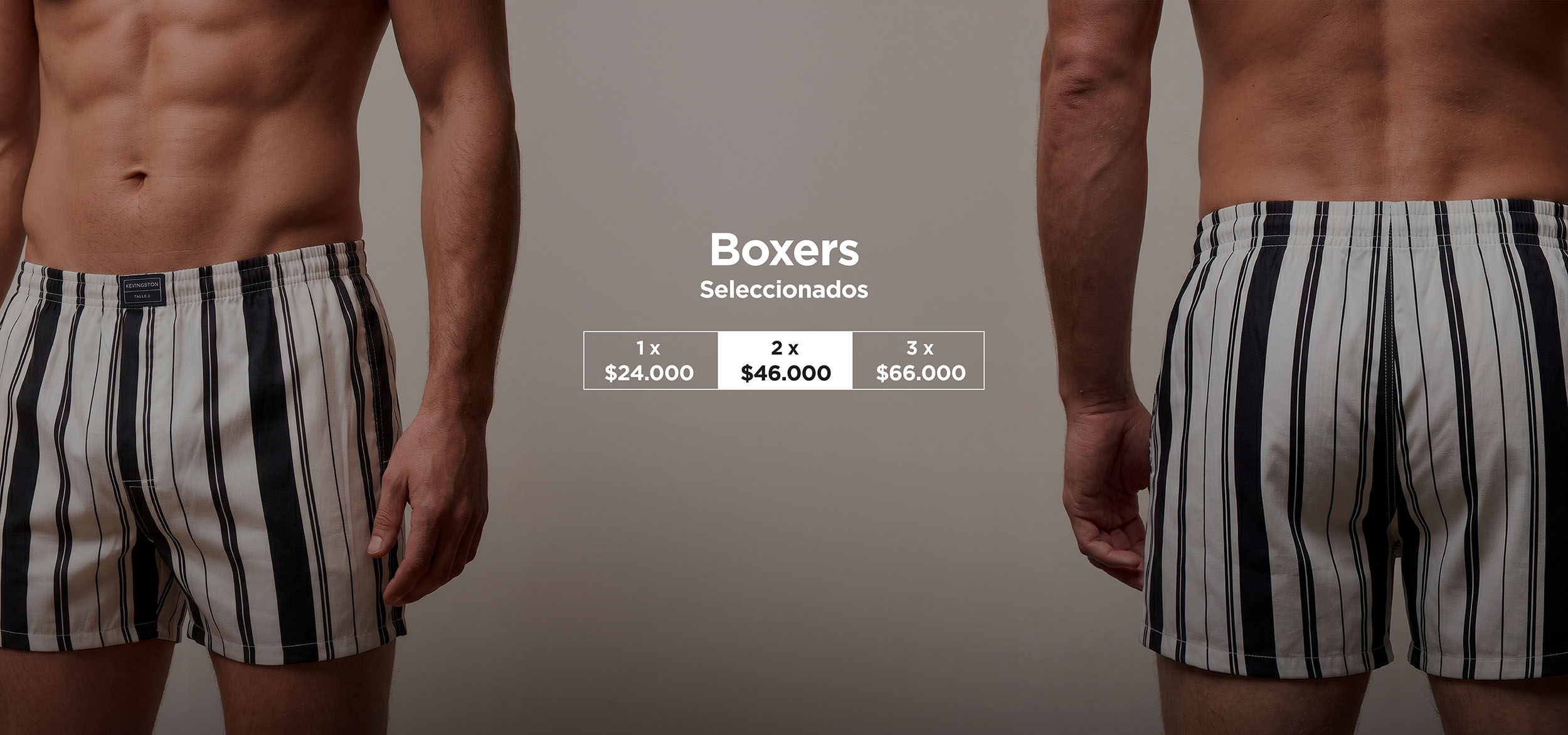 Promo Boxers Seleccionados