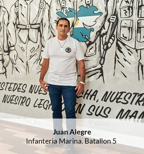 Juan Alegre - Infantería Marina. Batallón 5