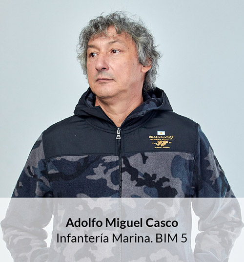 Adolfo Miguel Casco - Infantería Marina. BIM 5