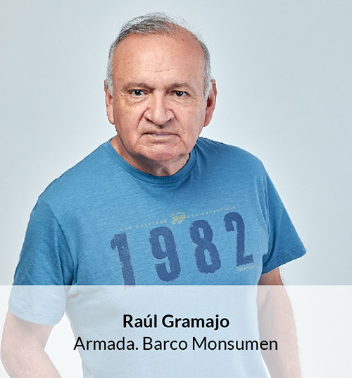 Raúl Gramajo - Armada. Barco Monsumen