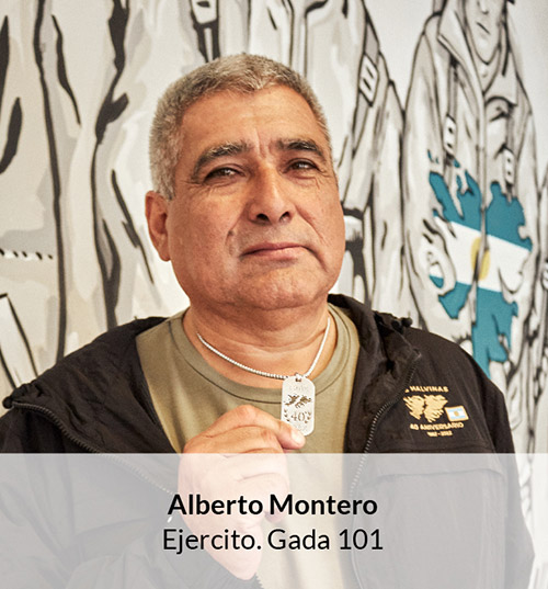 Alberto Montero - Ejército. Gada 101