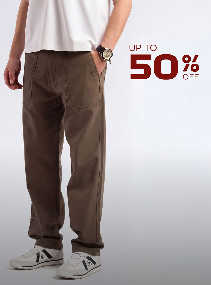 Pantalones up to 50% OFF