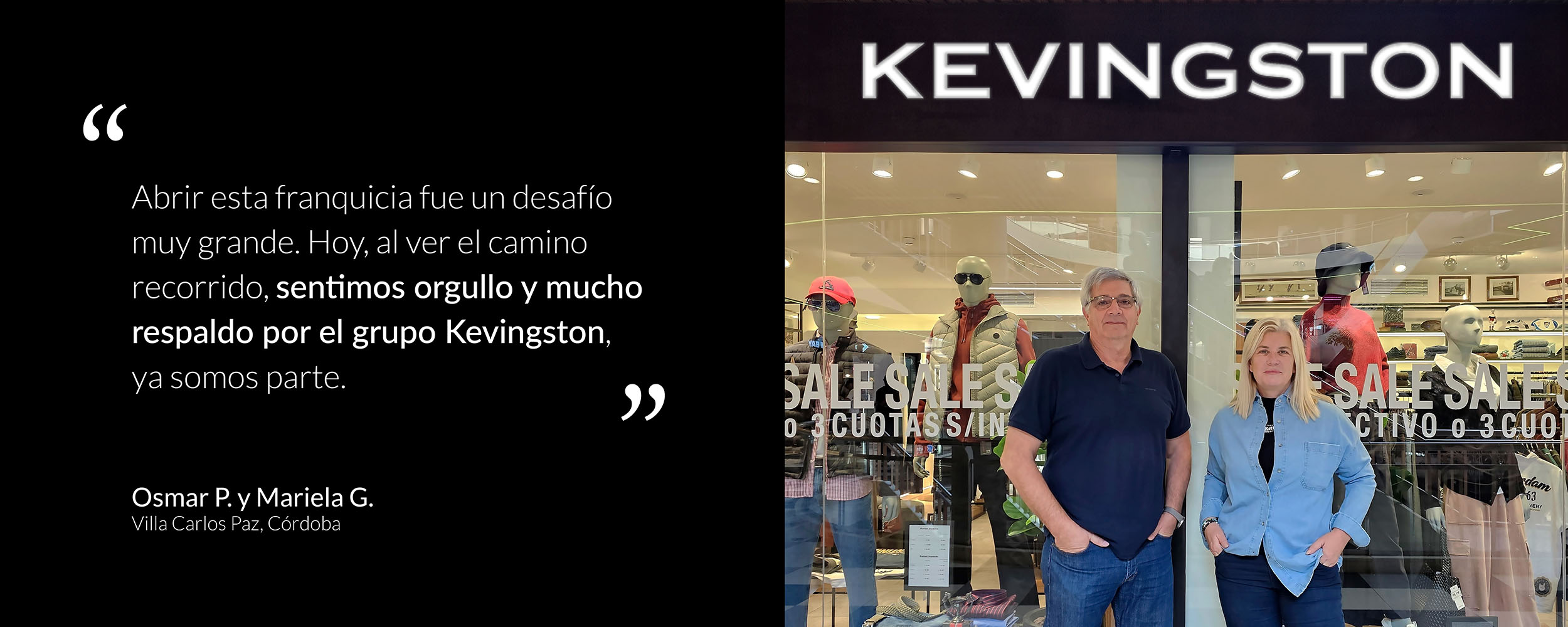 Testimonios franquiciados Kevingston