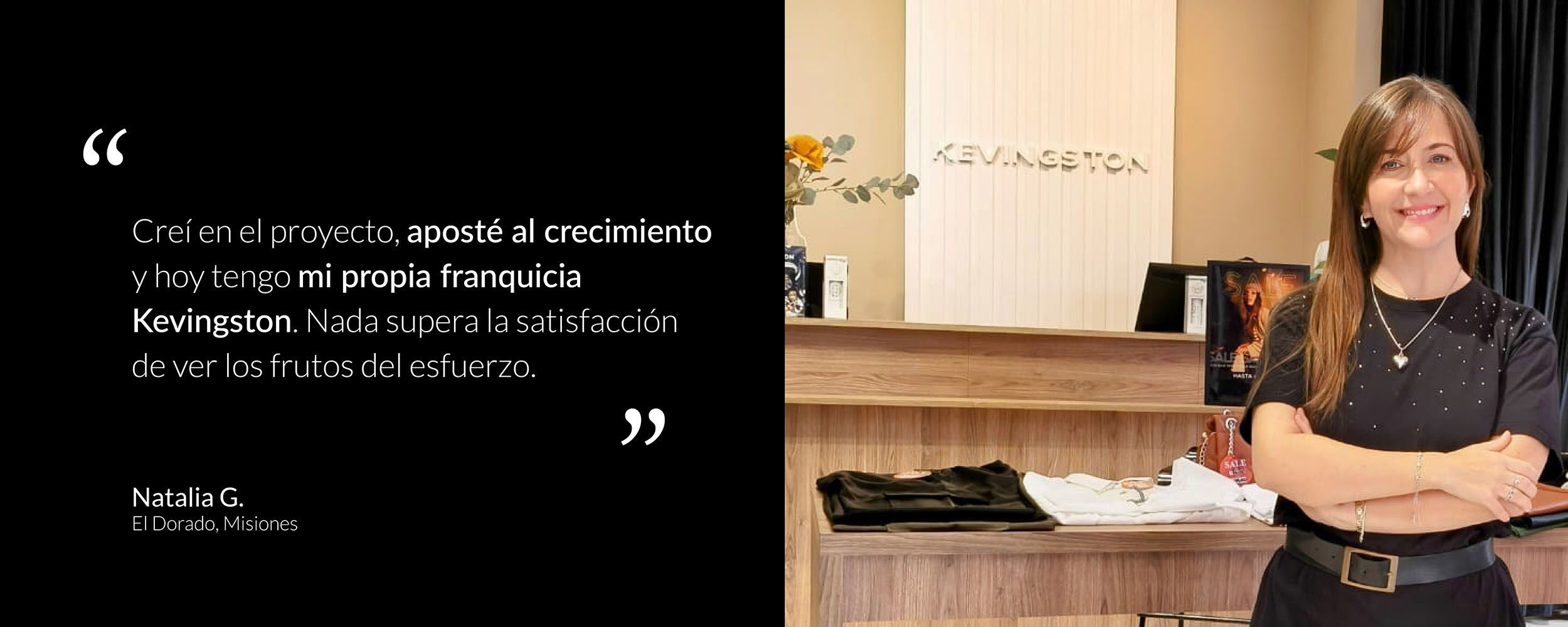 Testimonios franquiciados Kevingston