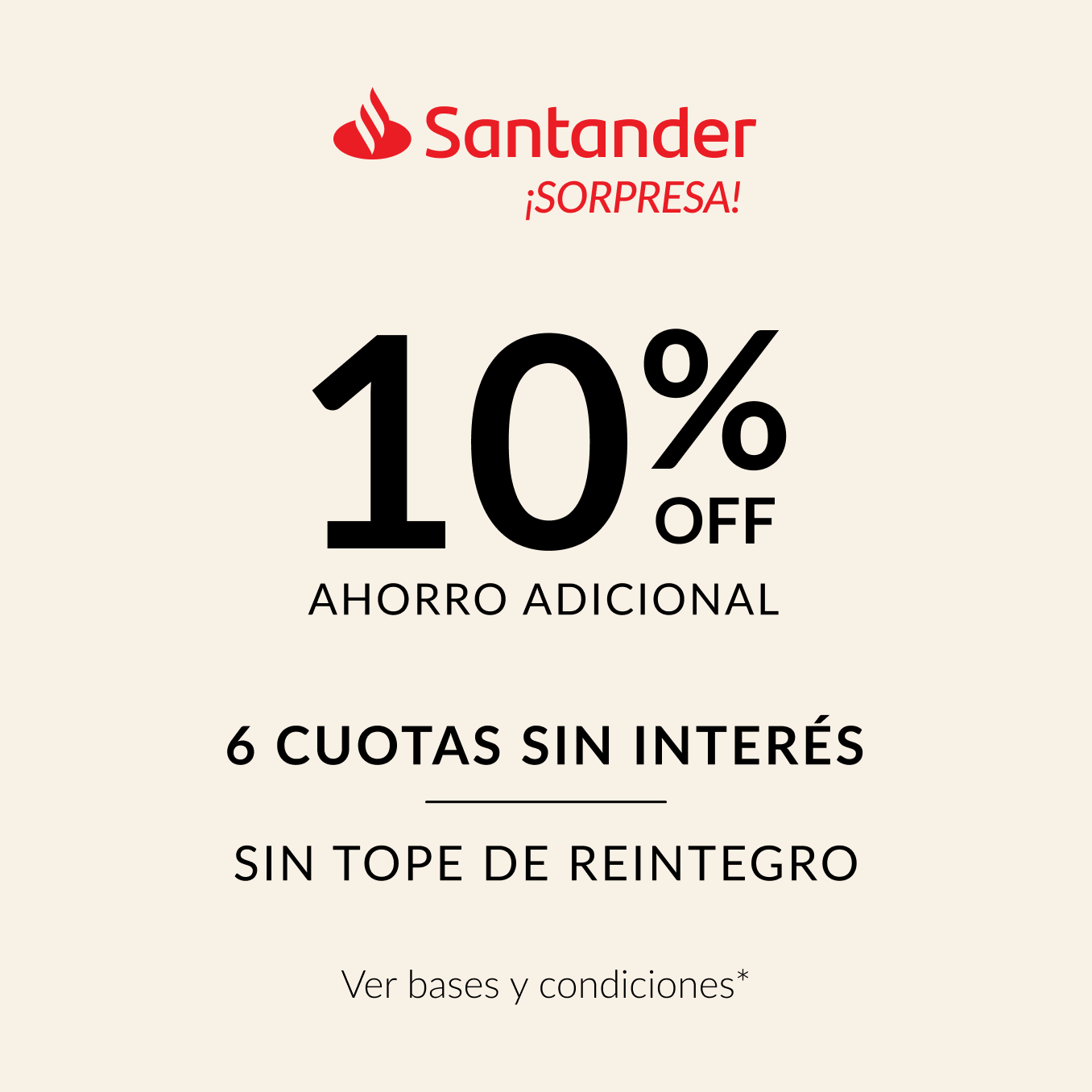 ¡SANTANDER SORPRESA!