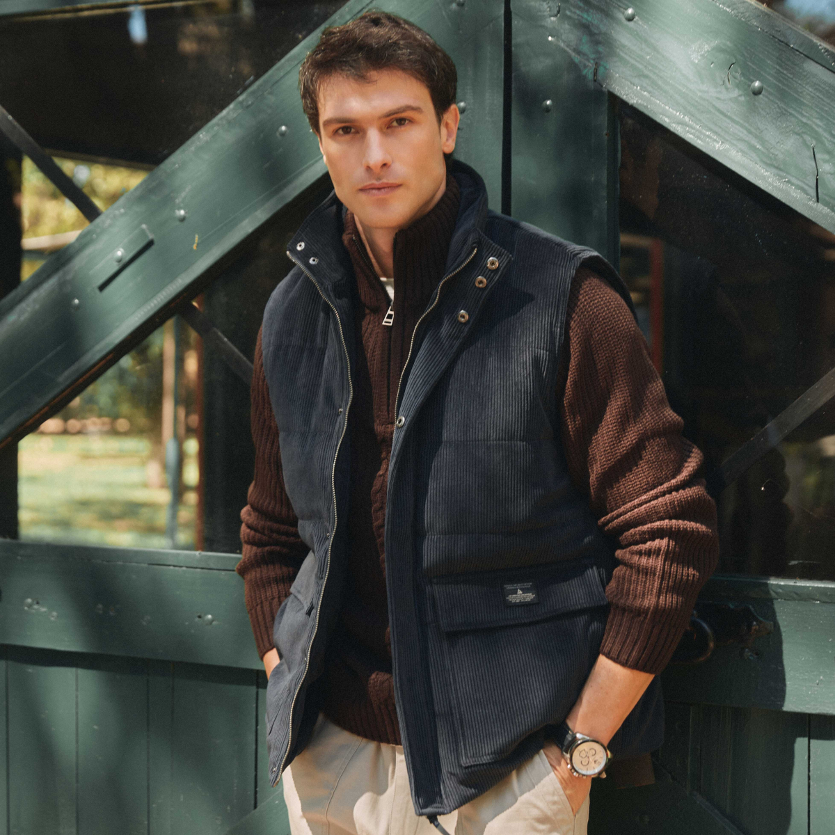 Chaleco Trucker Relaxed fit