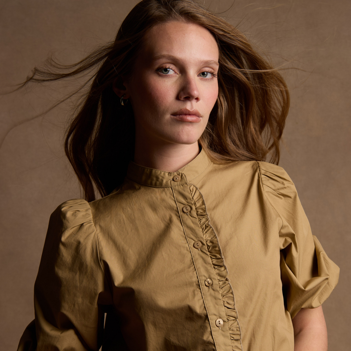 CAMISA RUFFLE